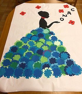 Ateliers de fabrication fleurs de bleuet